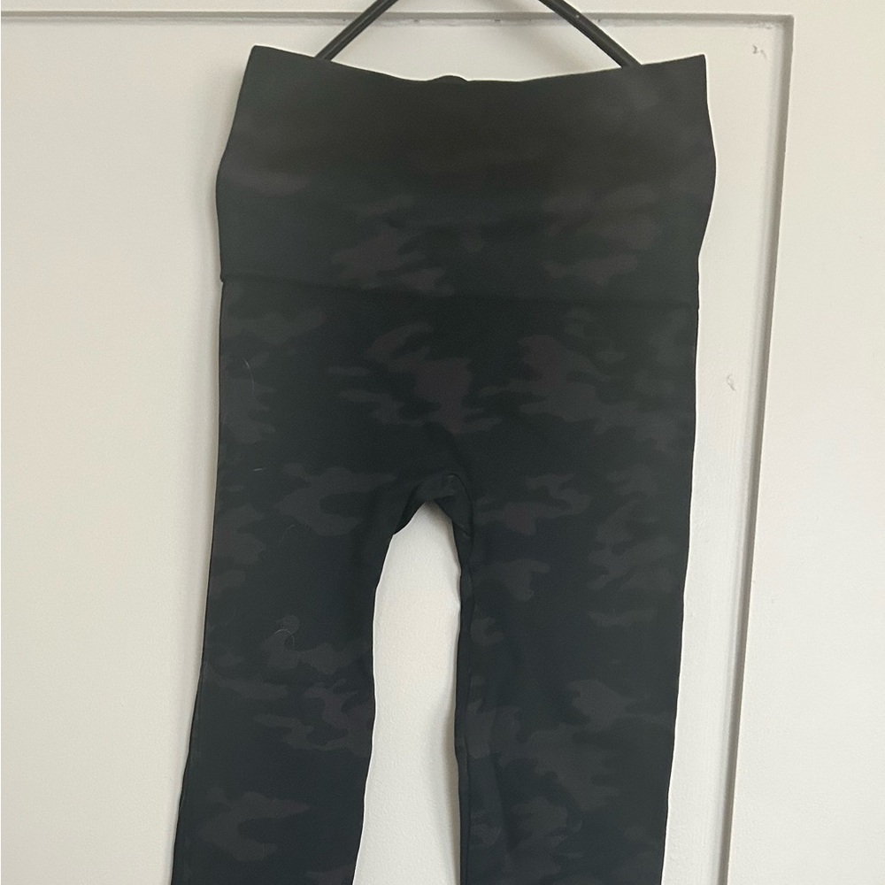 SPANX Black Camo Leggings